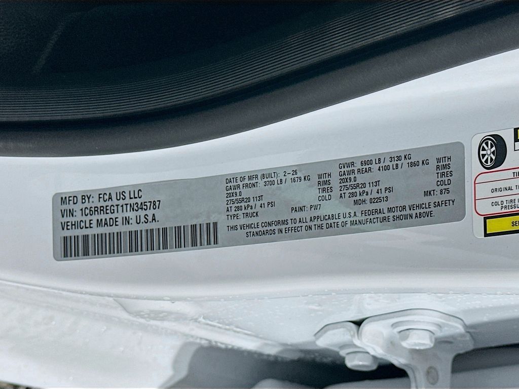 New 2026 White Ram Tradesman image 19