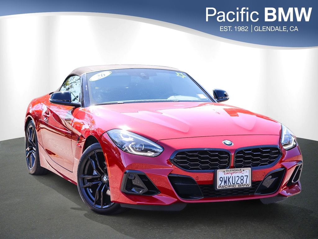 San Francisco Red Metallic 2026 BMW Z4 Convertible Rear-Wheel Drive 8-Speed Automatic