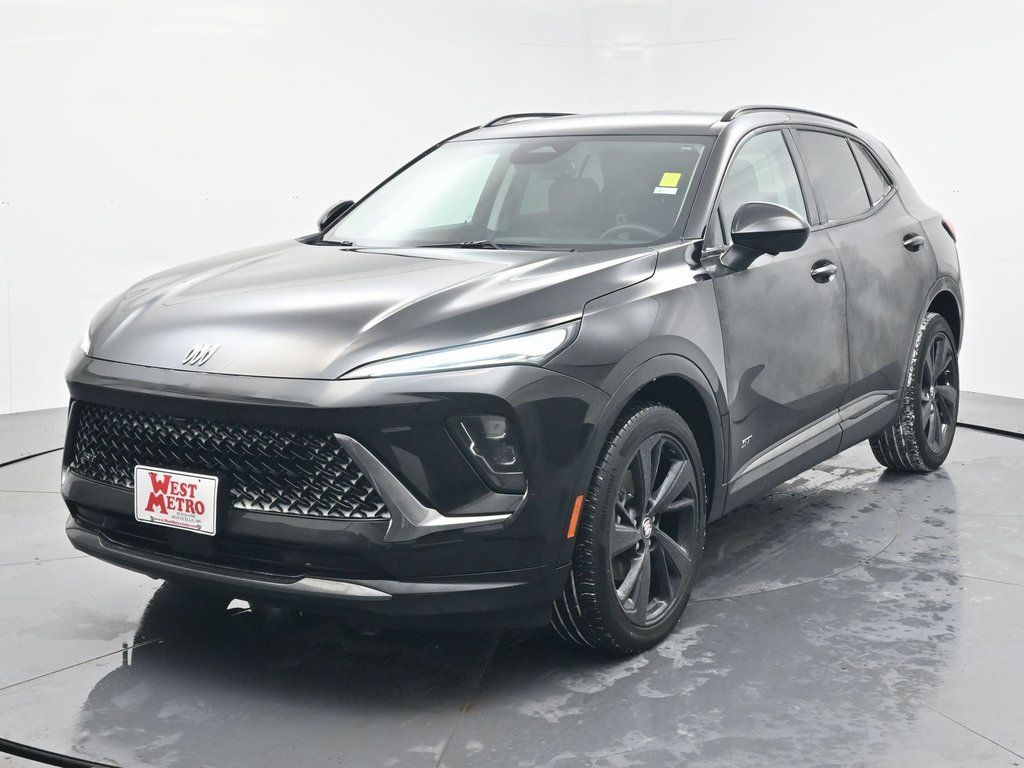Black (Ebony Twilight Metallic) 2025 Buick Envision SUV / Crossover All-Wheel Drive 9-Speed Automatic