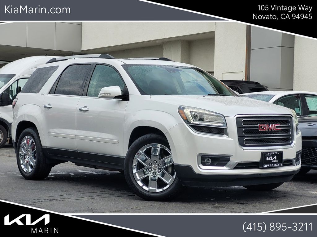White Frost Tricoat 2017 GMC Acadia Limited AWD SUV / Crossover All-Wheel Drive 6-Speed Automatic