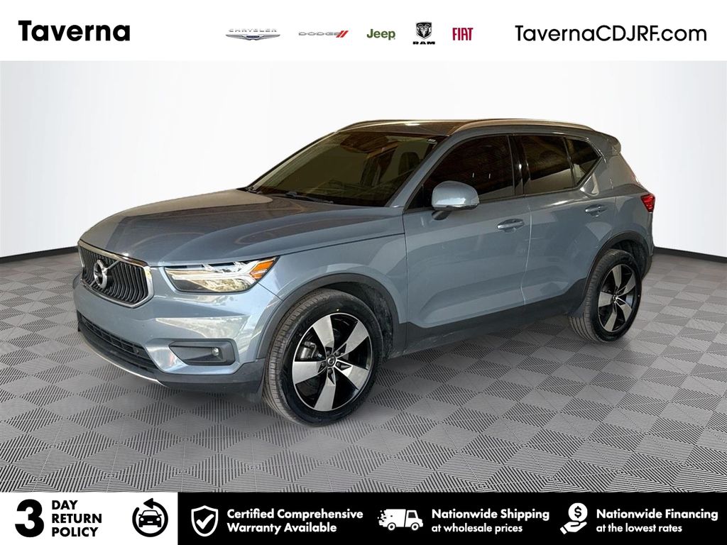 Gray Metallic 2021 Volvo XC40 SUV / Crossover All-Wheel Drive Automatic