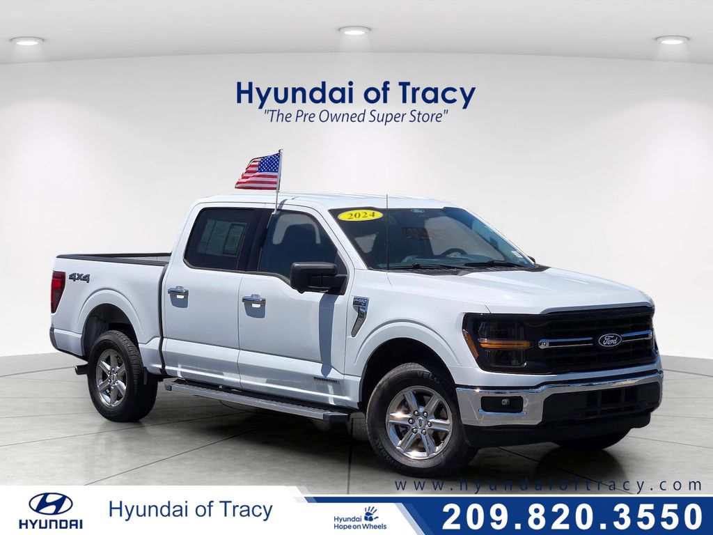 Oxford White 2024 Ford F-150 Pickup Truck Four-Wheel Drive Automatic