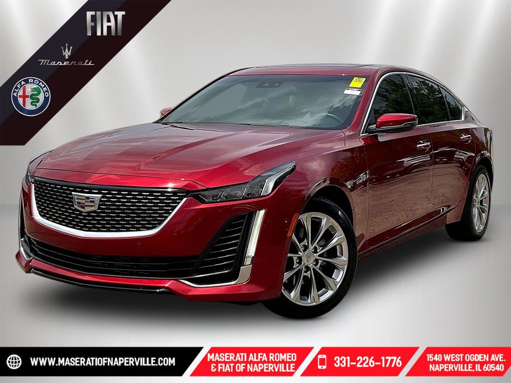 Radiant Red Tintcoat 2023 Cadillac CT5 Luxury AWD Sedan All-Wheel Drive Automatic