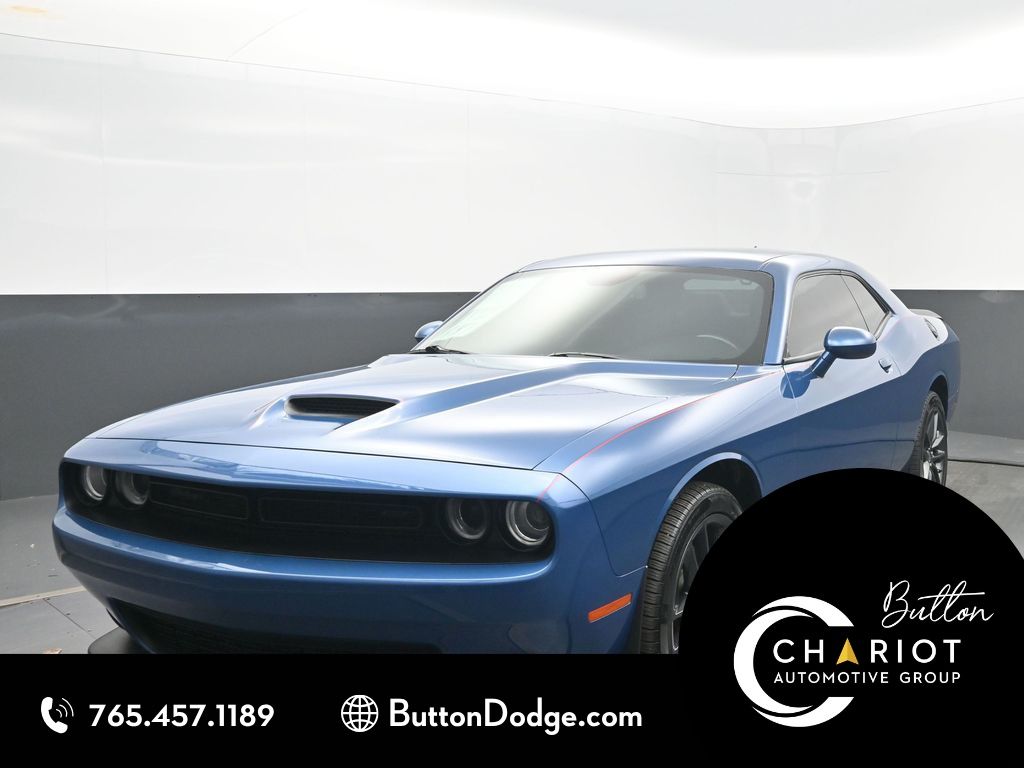 Blue (Frostbite) 2022 Dodge Challenger GT AWD Coupe All-Wheel Drive 8-Speed Automatic