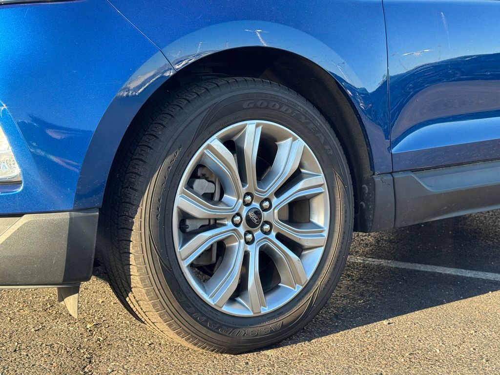 2024 Ford Edge Titanium Blue at North Houston Mitsubishi