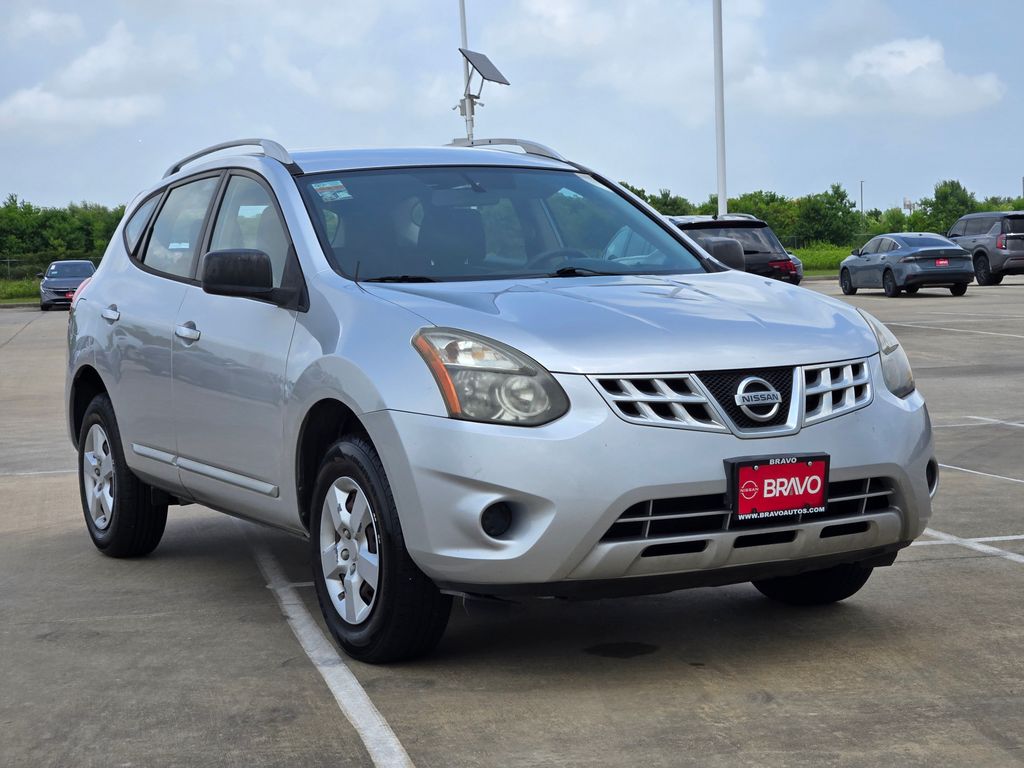 2015 Nissan Rogue Select S Silver at Central Houston Nissan
