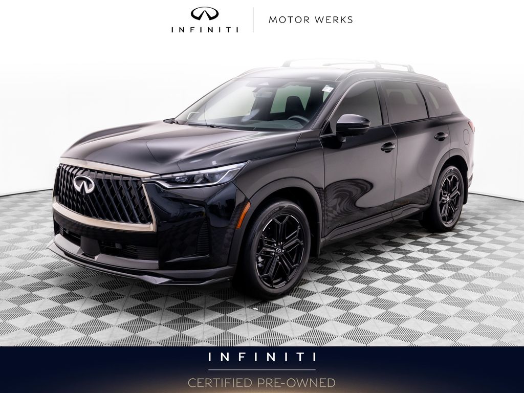 Mineral Black 2026 INFINITI QX60 SUV / Crossover All-Wheel Drive 9-Speed Automatic