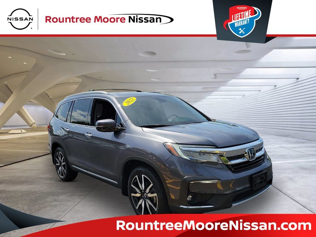 Gray 2022 Honda Pilot SUV / Crossover All-Wheel Drive 9-Speed Automatic
