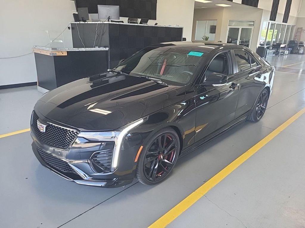 Black Raven 2025 Cadillac CT4 Sedan Rear-Wheel Drive Automatic