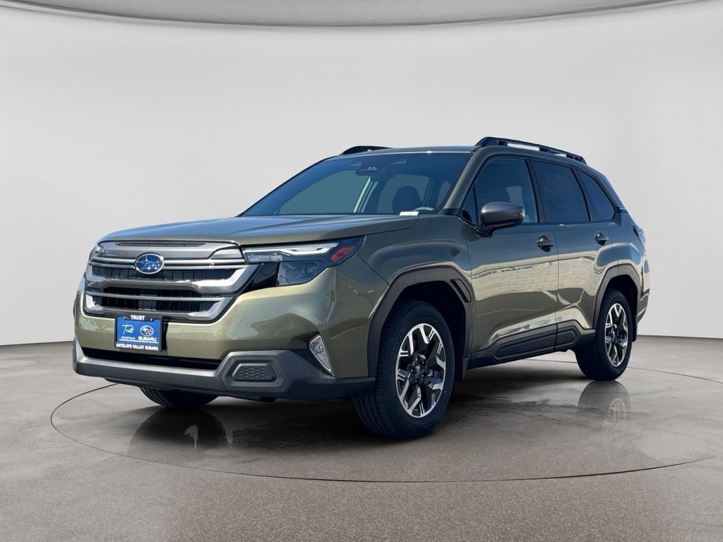 Autumn Green Metallic 2026 Subaru Forester SUV / Crossover All-Wheel Drive Continuously Variable Transmission