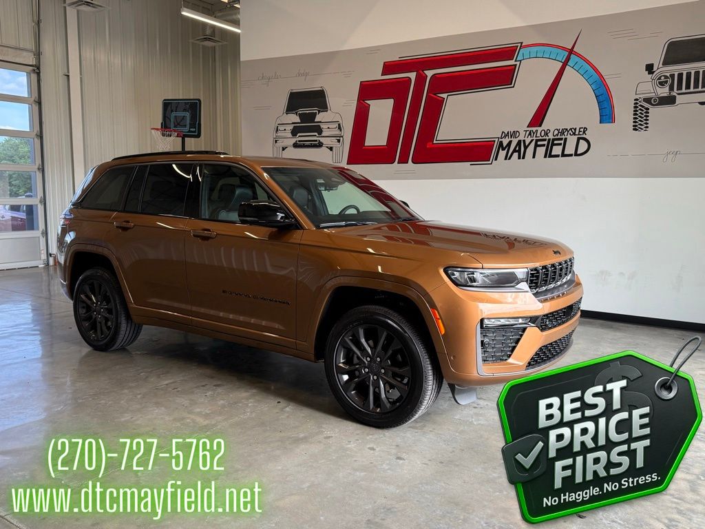Red (Copper Shino Metallic Clearcoat) 2026 Jeep Grand Cherokee Limited Reserve 4WD SUV / Crossover Four-Wheel Drive 8-Speed Automatic