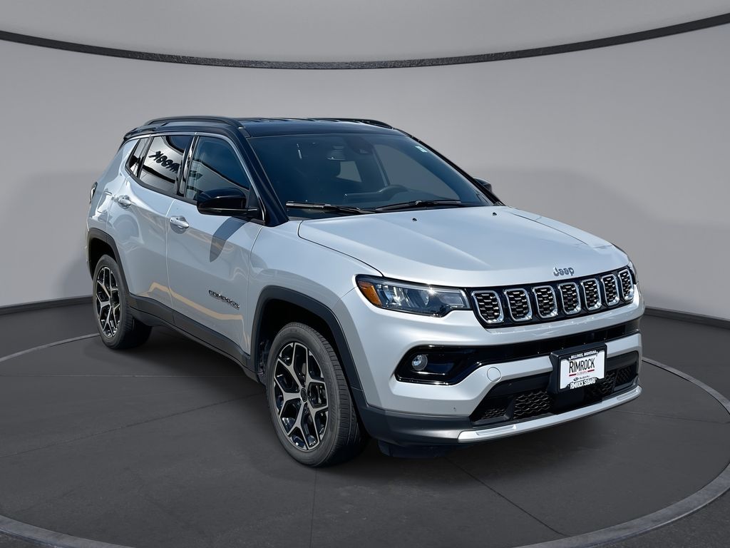 Silver Zynith Metallic Clearcoat 2025 Jeep Compass SUV / Crossover Four-Wheel Drive 8-Speed Automatic