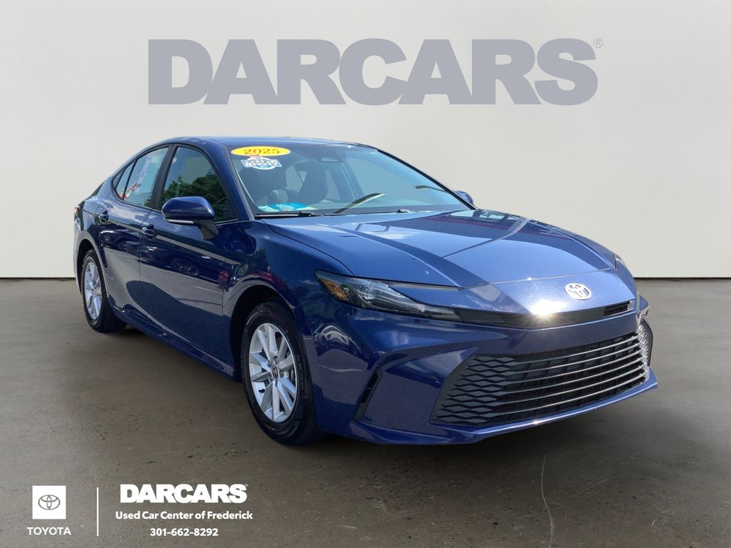 Reservoir Blue 2025 Toyota Camry Sedan Front-Wheel Drive Continuously Variable Transmission
