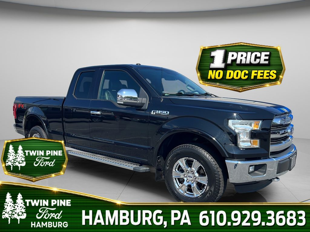 Shadow Black 2016 Ford F-150 Pickup Truck Four-Wheel Drive 6-Speed Automatic
