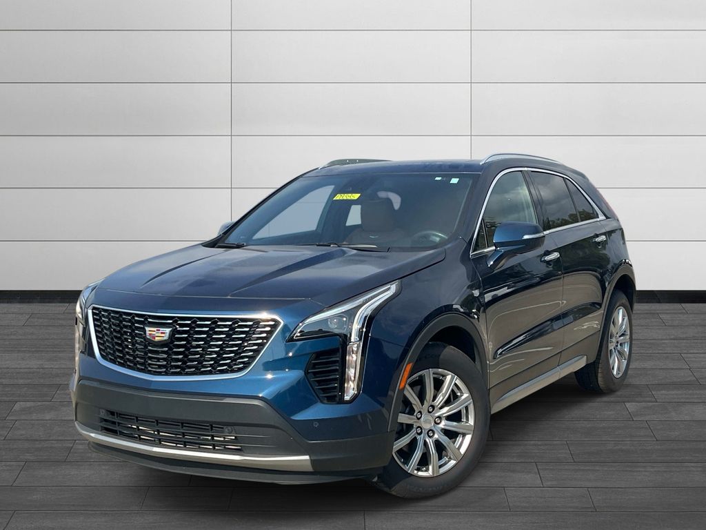 Twilight Blue Metallic 2021 Cadillac XT4 SUV / Crossover Front-Wheel Drive 9-Speed Automatic
