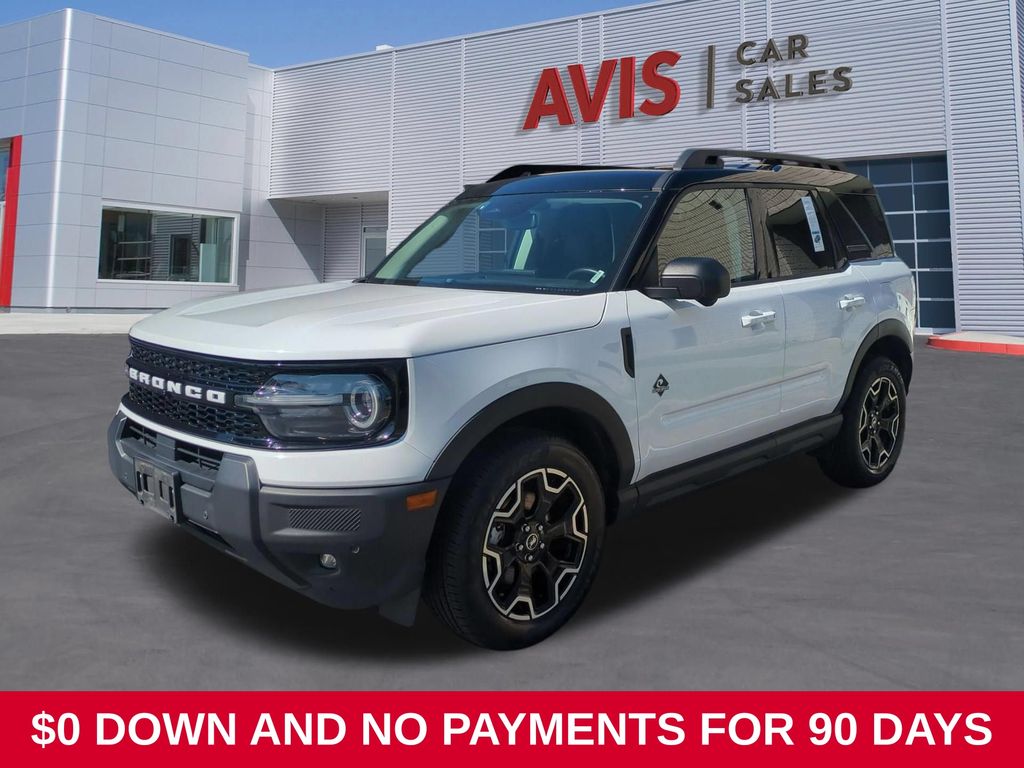 Oxford White 2025 Ford Bronco Sport SUV / Crossover All-Wheel Drive 8-Speed Automatic