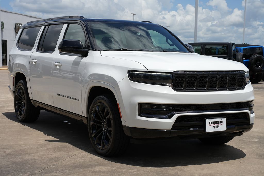 2024 Jeep Grand Wagoneer L Series II White/off-white at Victoria Chrysler Dodge Jeep Ram