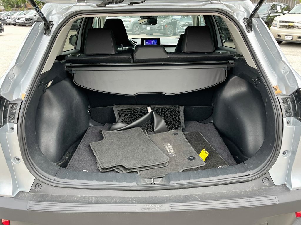 2025 Toyota Corolla Cross LE Silver at Gullo Toyota