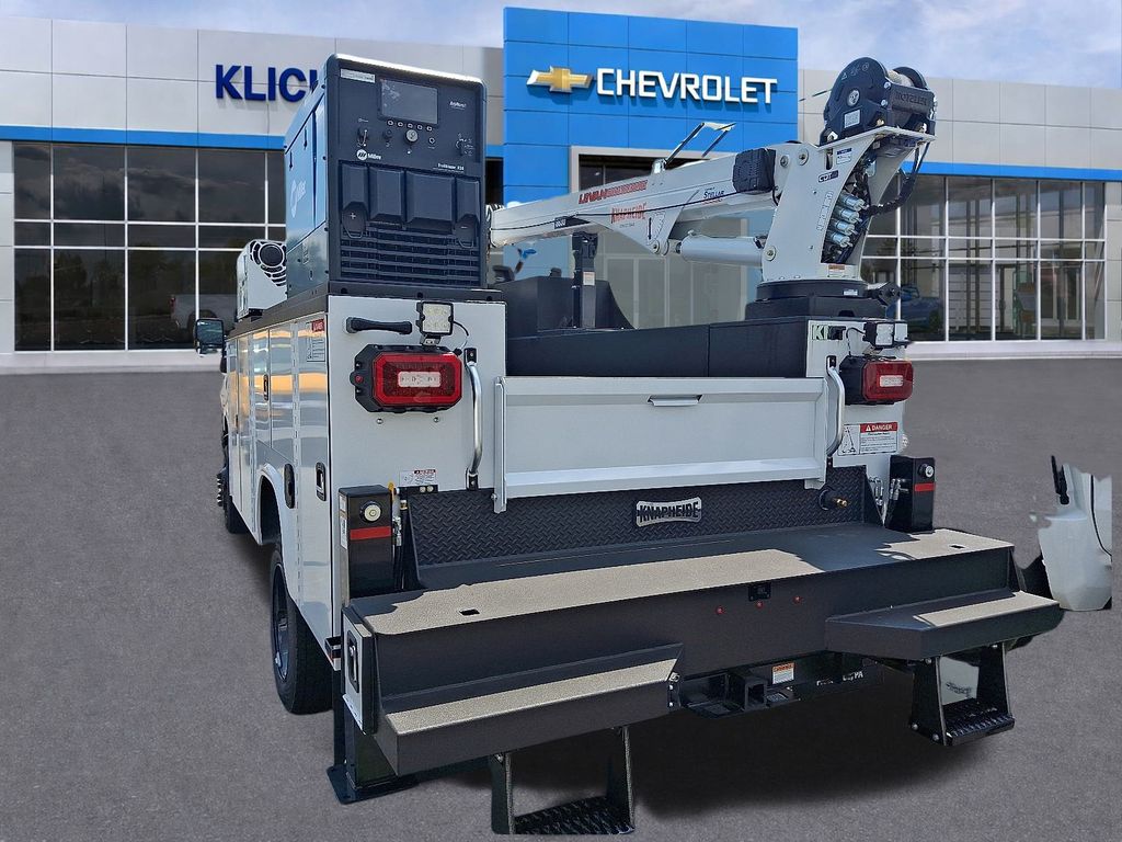 2024 Chevrolet Silverado 6500HD  White at Klick Lewis Buick Chevrolet