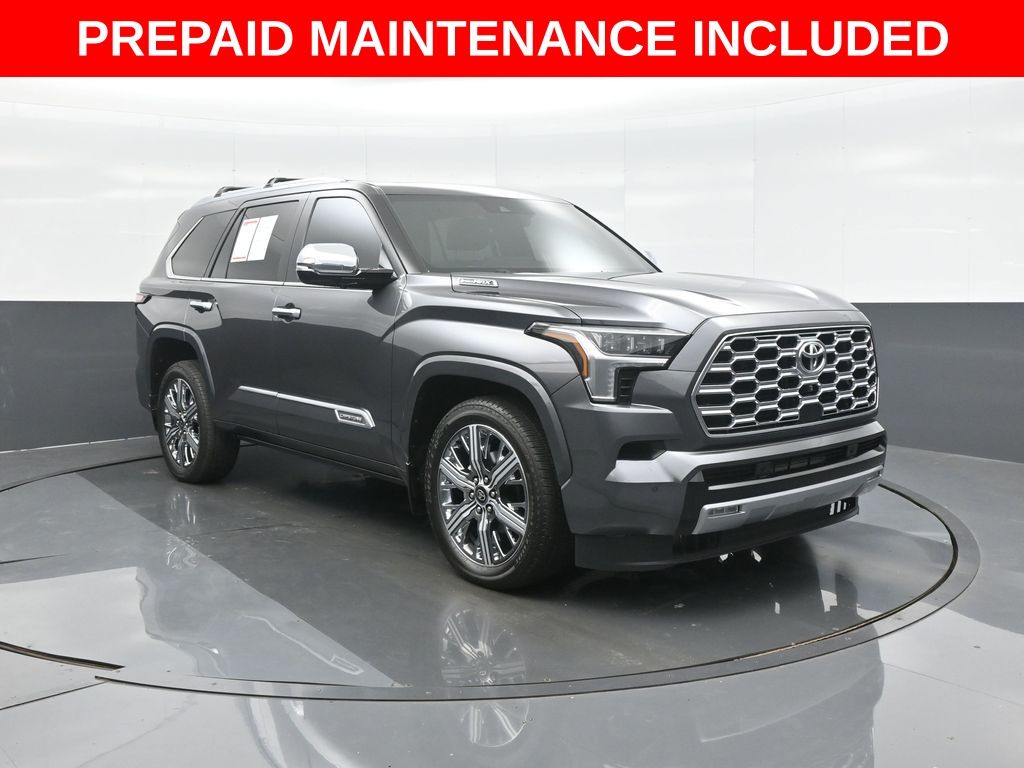 Magnetic Gray Metallic 2026 Toyota Sequoia SUV / Crossover Four-Wheel Drive Automatic