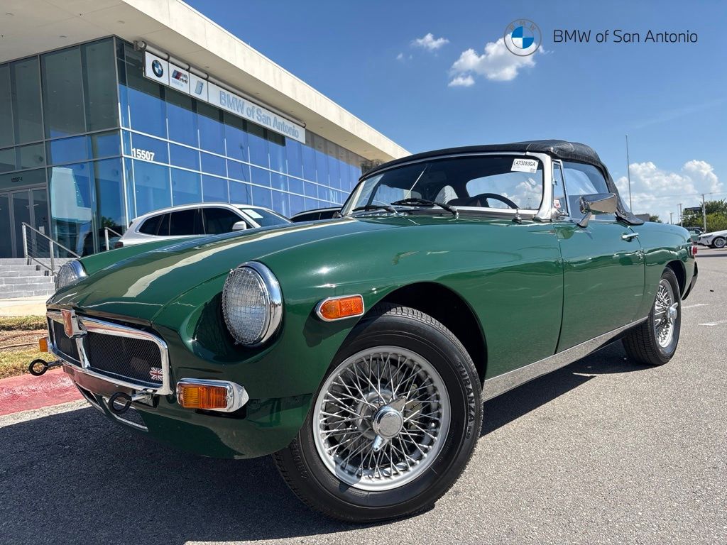 Green 1979 MG MGB Convertible Manual