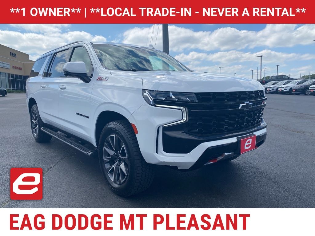 Summit White 2023 Chevrolet Suburban Z71 4WD SUV / Crossover Four-Wheel Drive