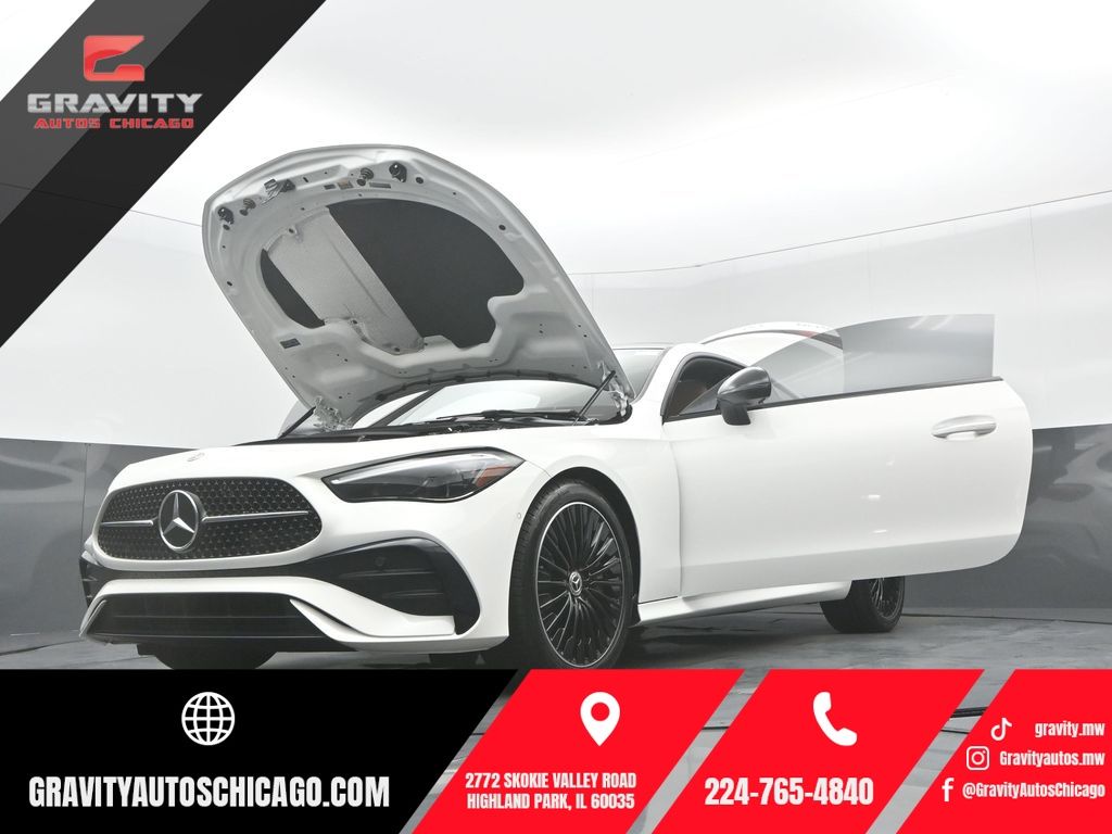 Polar White 2024 Mercedes-Benz CLE Convertible All-Wheel Drive 9-Speed Automatic