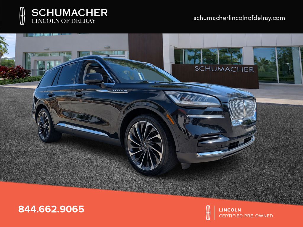used 2024 Lincoln Aviator car, priced at $46,498
