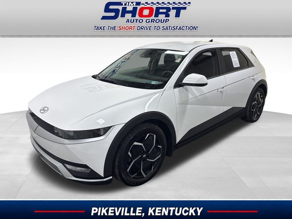Atlas White 2024 Hyundai Ioniq 5 SUV / Crossover Rear-Wheel Drive 1-Speed Automatic
