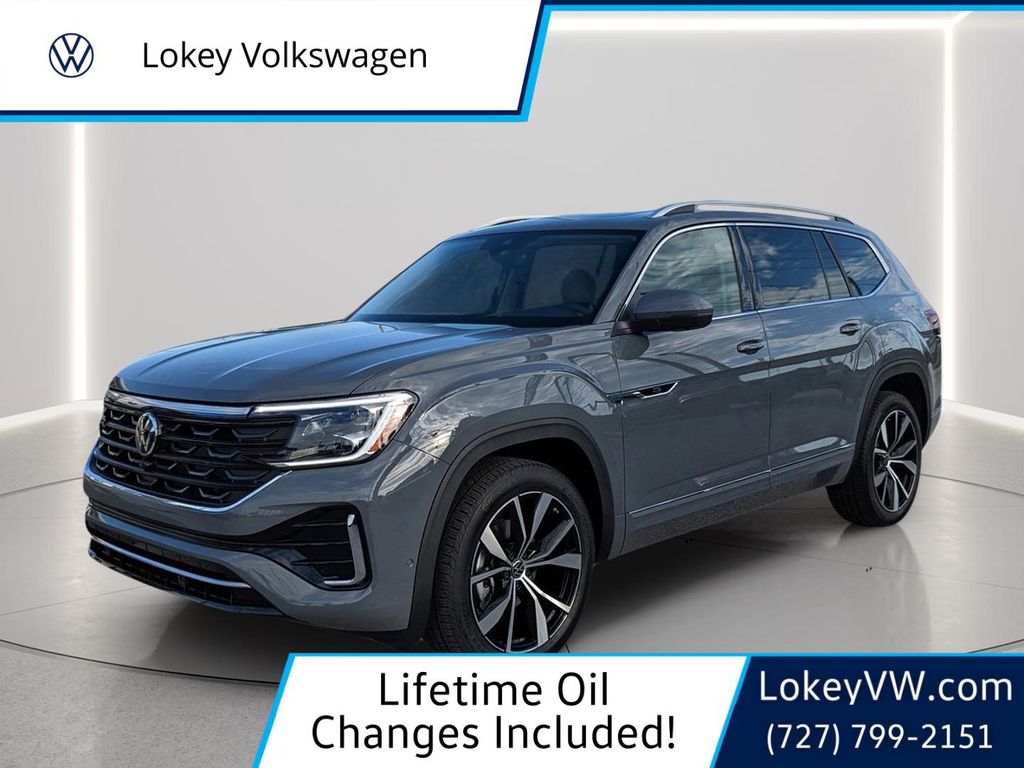 PURE GRAY 2026 Volkswagen Atlas SUV / Crossover All-Wheel Drive 8-Speed Automatic