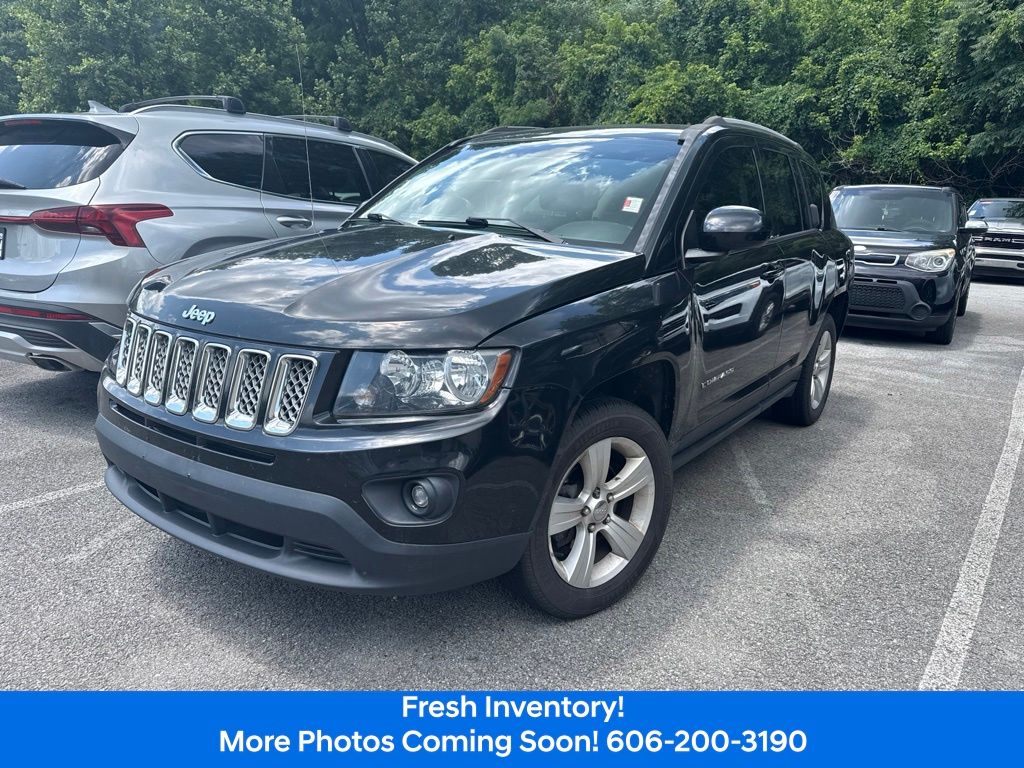 Black Clearcoat 2017 Jeep Compass SUV / Crossover Four-Wheel Drive 6-Speed Automatic