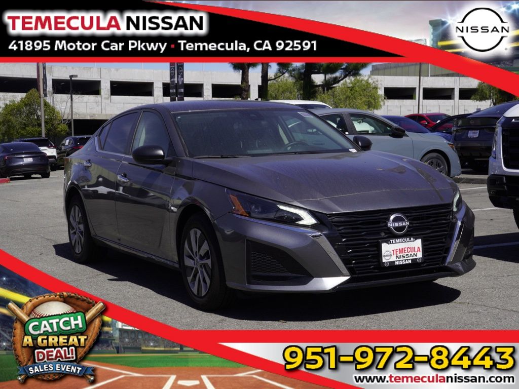 Gray (Gun Metallic) 2025 Nissan Altima 2.5 S FWD Sedan Front-Wheel Drive Continuously Variable Transmission