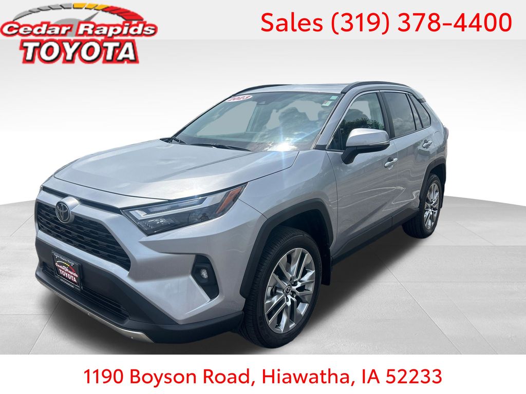 Silver Sky Metallic 2023 Toyota RAV4 SUV / Crossover All-Wheel Drive 8-Speed Automatic
