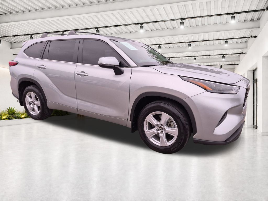 Celestial Silver Metallic 2023 Toyota Highlander SUV / Crossover Front-Wheel Drive 8-Speed Automatic