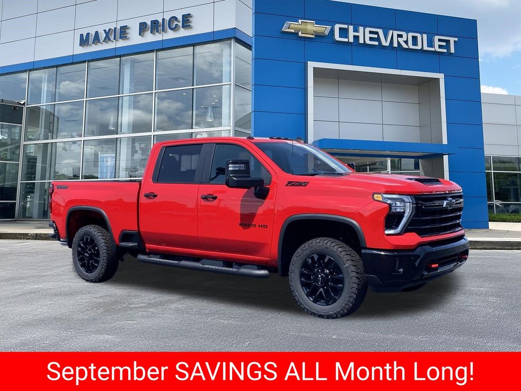 Red Hot 2026 Chevrolet Silverado 2500HD Pickup Truck Four-Wheel Drive Automatic