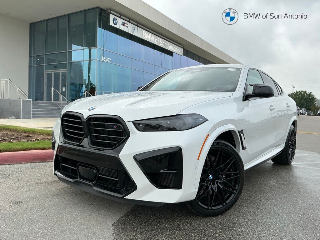 Mineral White Metallic 2026 BMW X6 M SUV / Crossover All-Wheel Drive 8-Speed Automatic