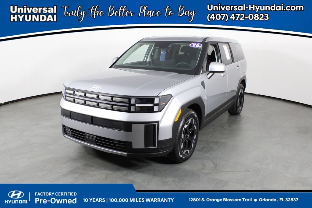 Shimmering Silver 2026 Hyundai Santa Fe SE FWD SUV / Crossover Front-Wheel Drive 8-Speed Automatic