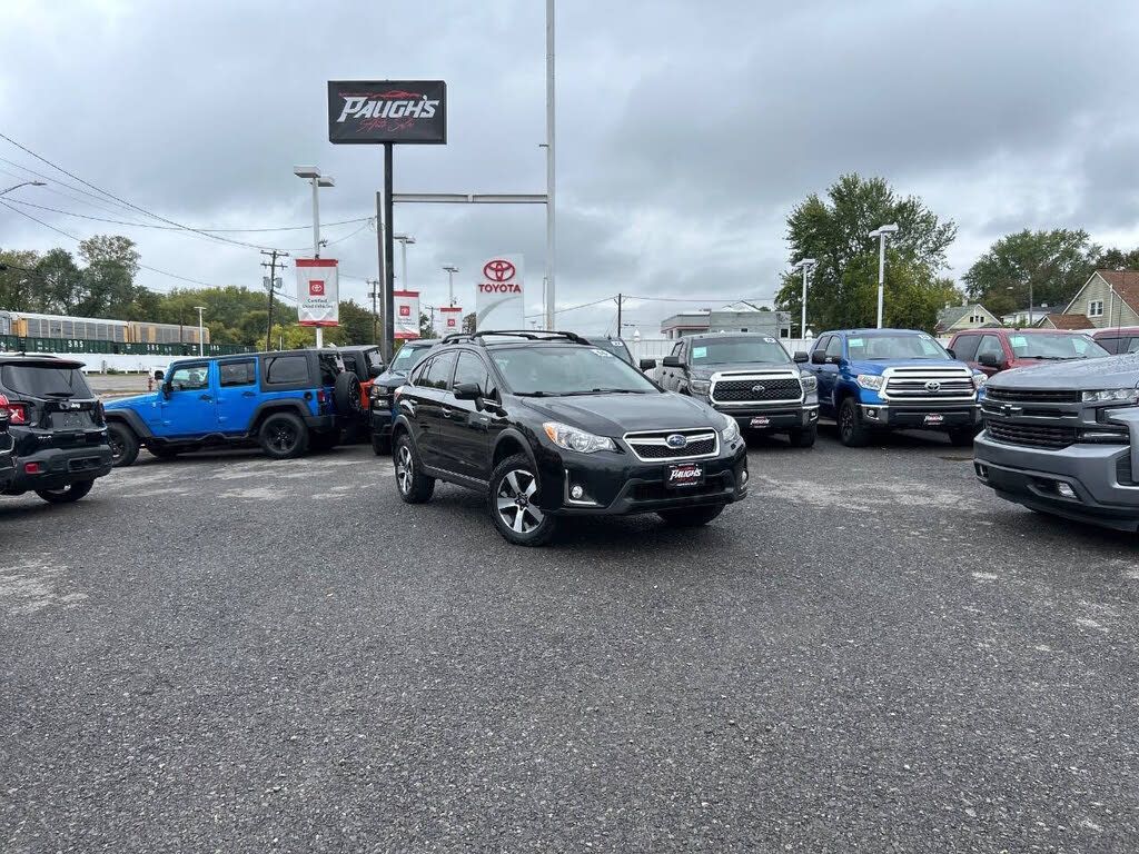 Crystal Black Silica 2016 Subaru Crosstrek Hybrid Base SUV / Crossover All-Wheel Drive Continuously Variable Transmission