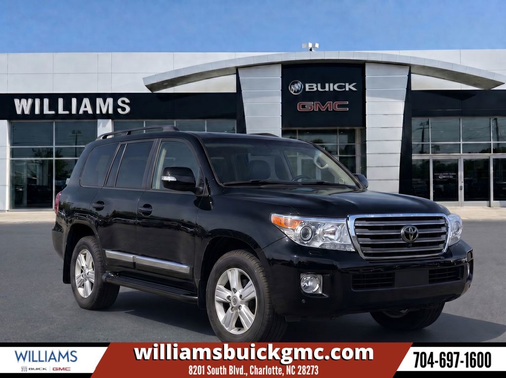 Black 2013 Toyota Land Cruiser SUV / Crossover All-Wheel Drive 6-Speed Automatic