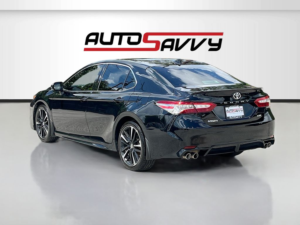 2019 Toyota Camry XSE V6 Black at DeMontrond Gulf Freeway