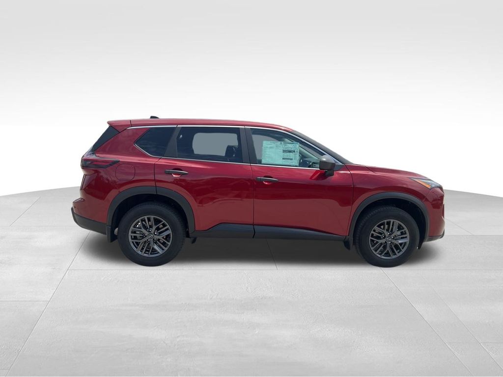 2025 Scarlet Ember Tintcoat Nissan Rogue S FWD SUV