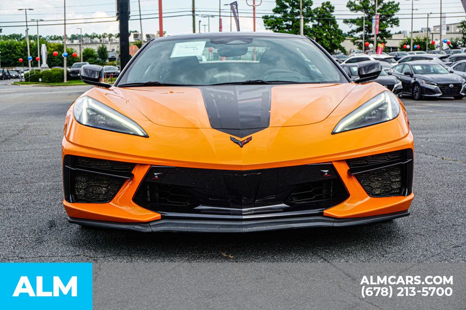Used 2024 Orange Chevrolet Stingray image 6