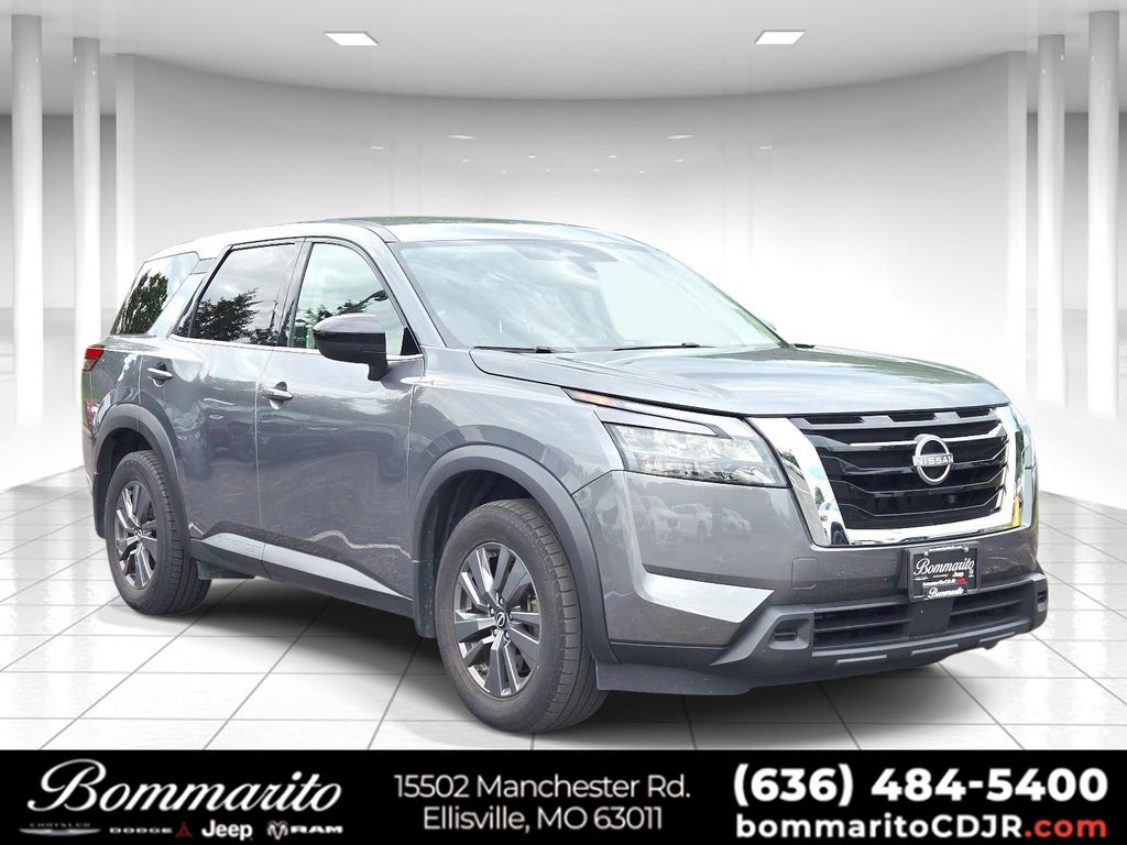 Gray (Gun Metallic) 2024 Nissan Pathfinder SUV / Crossover Front-Wheel Drive 9-Speed Automatic