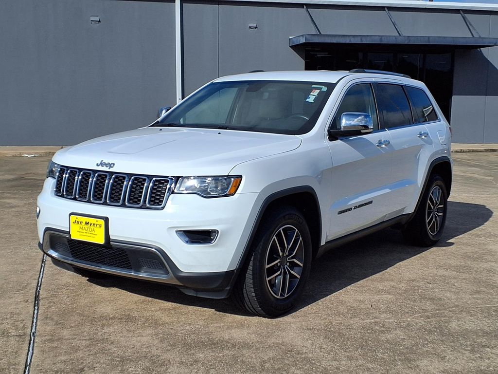 2019 Jeep Grand Cherokee Limited White/off-white at Martin Chrysler Dodge Jeep Ram