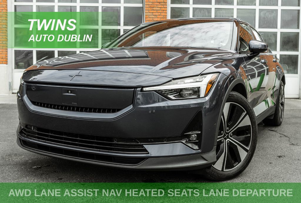Midnight Metallic 2024 Polestar 2 Sedan All-Wheel Drive 1-Speed Automatic