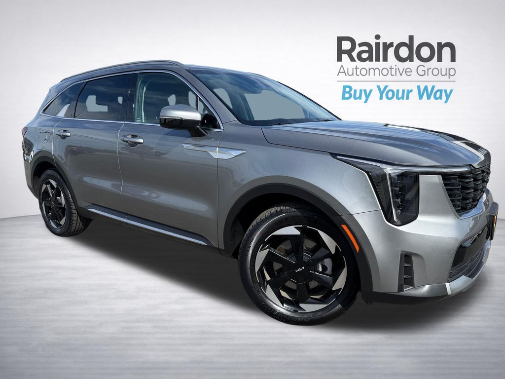 Steel Gray 2025 Kia Sorento Plug-In Hybrid EX AWD SUV / Crossover All-Wheel Drive 6-Speed Automatic