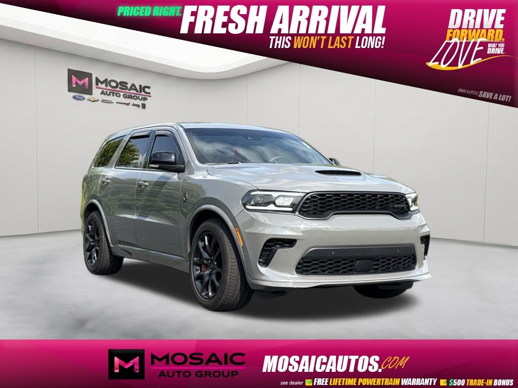 Destroyer Gray Clearcoat 2023 Dodge Durango SUV / Crossover All-Wheel Drive 8-Speed Automatic