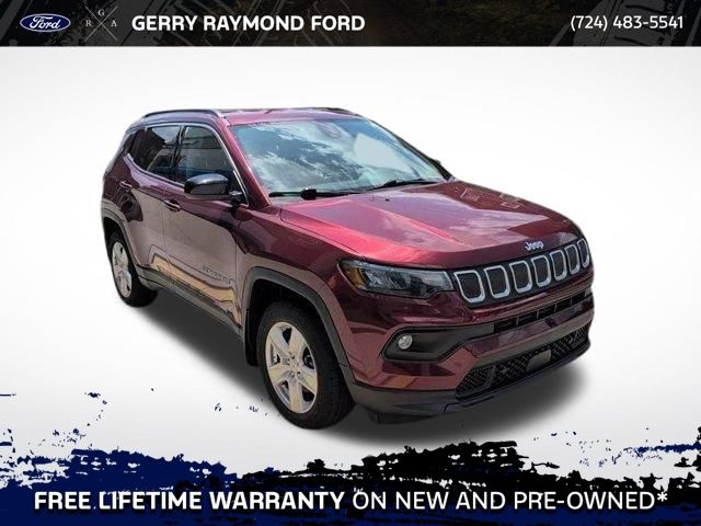 Velvet Red Pearlcoat 2022 Jeep Compass SUV / Crossover Four-Wheel Drive 9-Speed Automatic