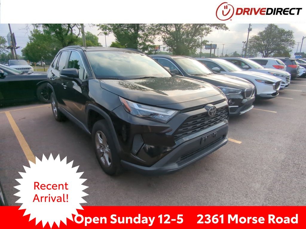 Midnight Black Metallic 2022 Toyota RAV4 SUV / Crossover All-Wheel Drive 8-Speed Automatic