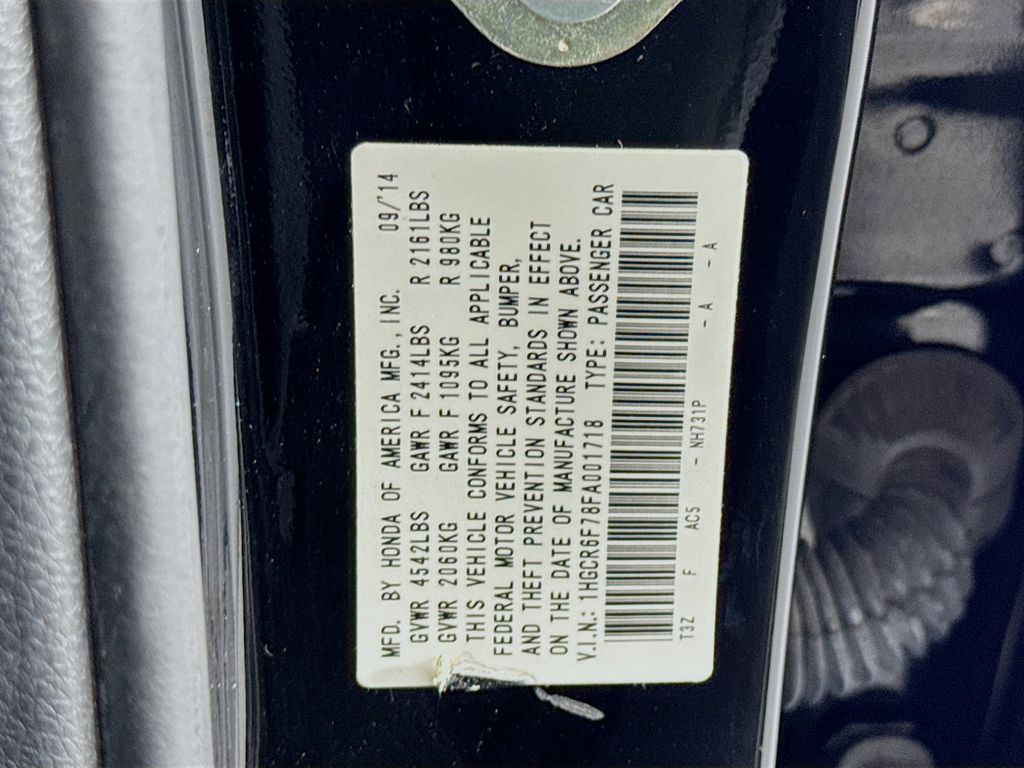 Used Car 2015 Honda Accord Hybrid  Touring For Sale Under $20,000 In Austin, Texas